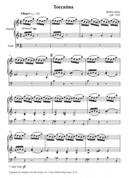 Impressions - Sechs Orgelstücke von Robert Jones